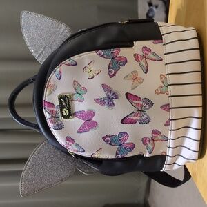 Luv Betsey Butterfly with wings mini backpack